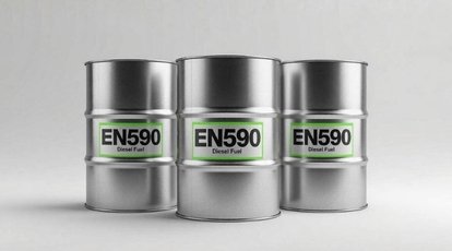 EN590 diesel storage tanks and distribution terminal